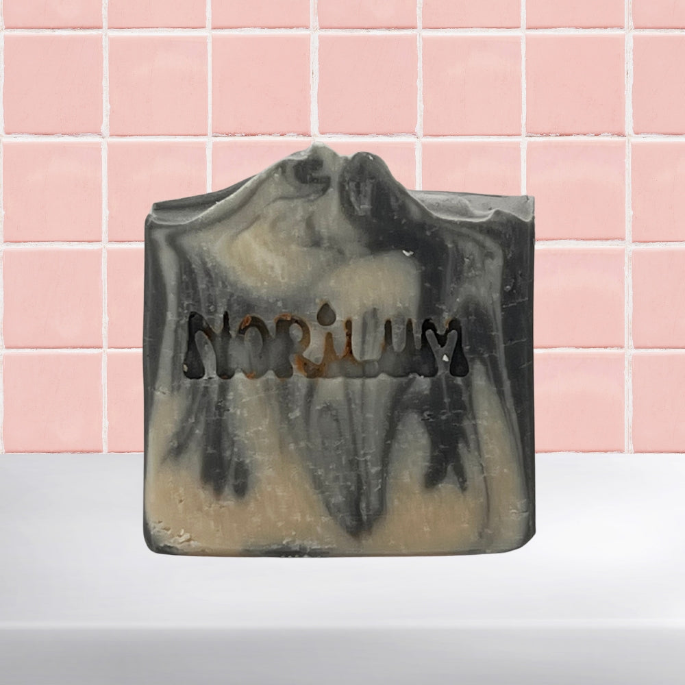 Charcoal soap natural cold process
