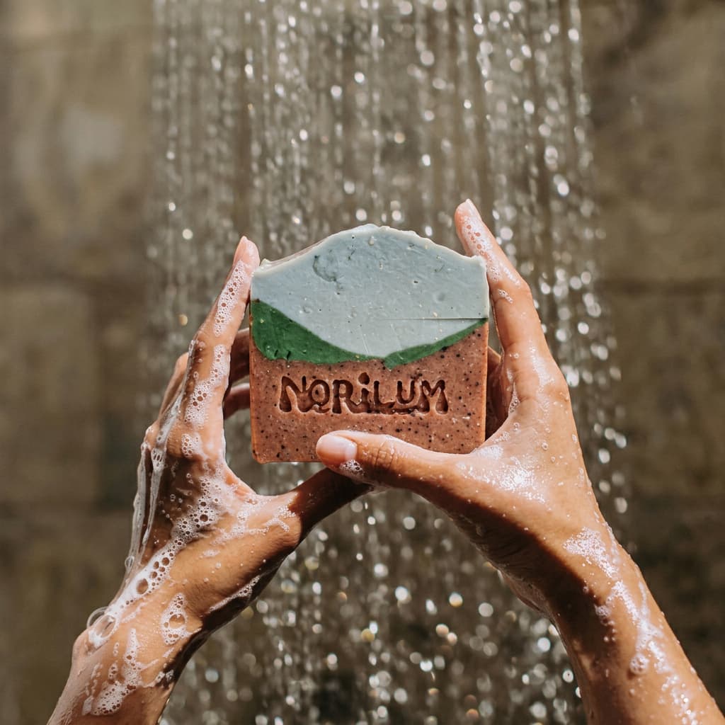 Deep Detox Coffee Scrub and natural clays Soap Bar
