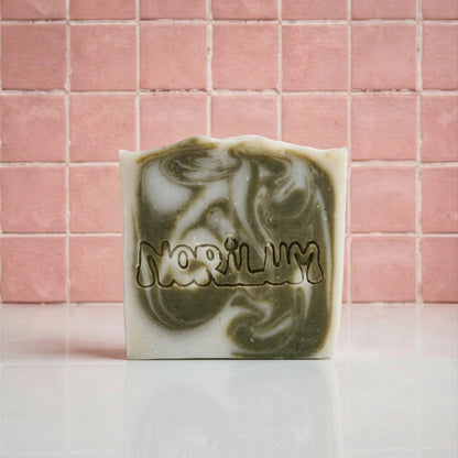 Aloe Vera and Lavender handmade soap bar for dry and sensitive skin by Norilum New Zealand