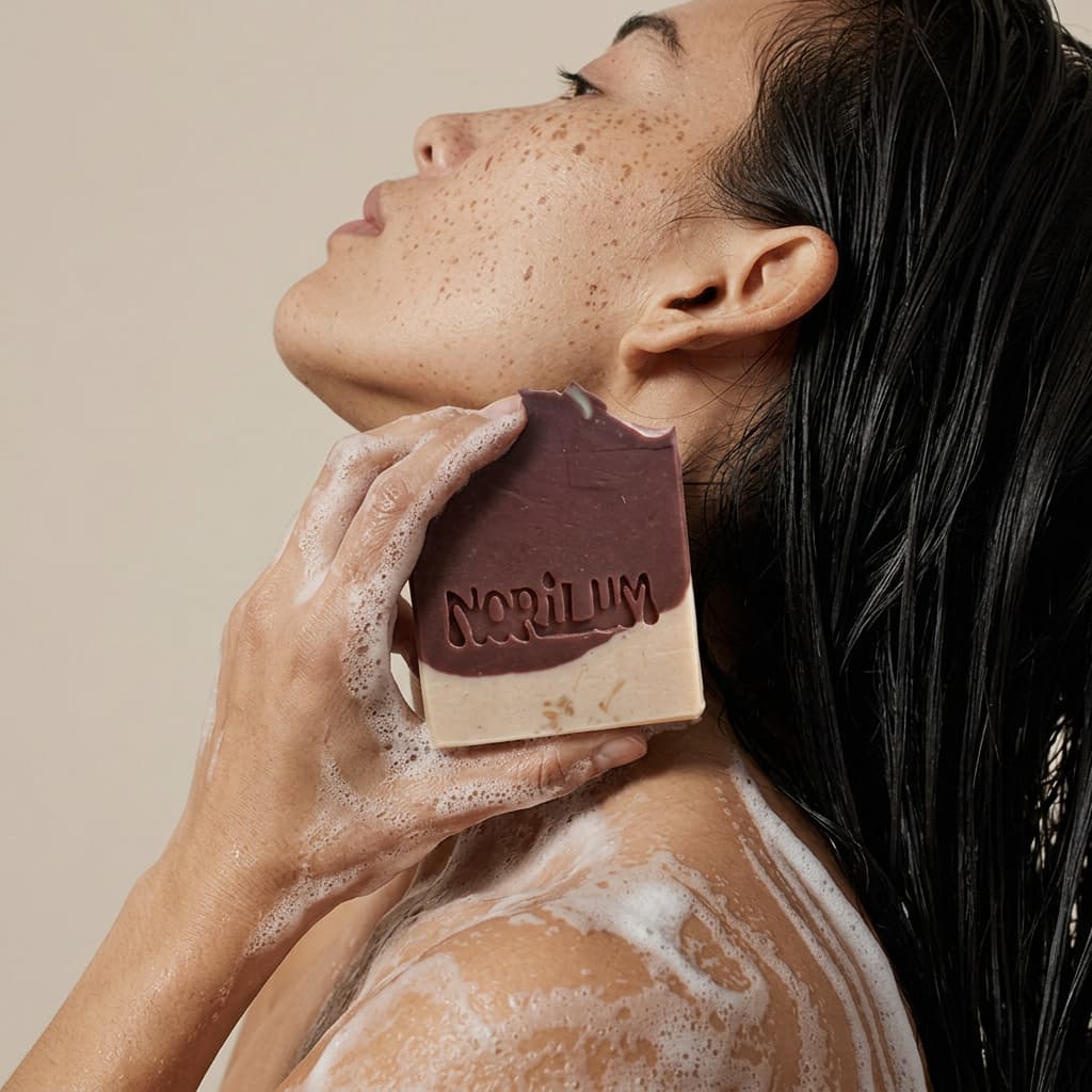 luxurious Soap bar mineral rich deeply cleanse, improve skin elasticity
