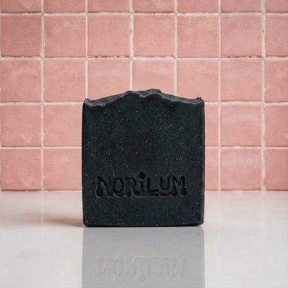 Handmade activated charcoal deep detox purifying soap bar by Norilum New Zealand