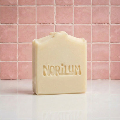 Handmade unscented colloidal oat soap bar for sensitive eczema-prone 
skin by Norilum New Zealand
