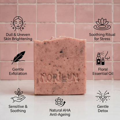 hibiscus soap anti-ageing benefits of natural AHAs